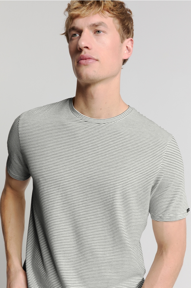 T SHIRT MET RONDE HALS 27340371 011 OFF WHITE